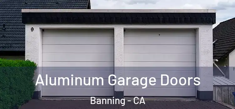  Aluminum Garage Doors Banning - CA