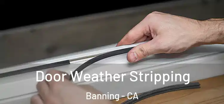 Door Weather Stripping Banning - CA