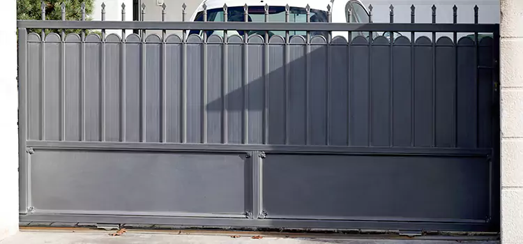 Metal Driveway Gate Installation Banning