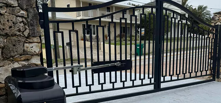 Swing Gate Opener with Keypad Banning