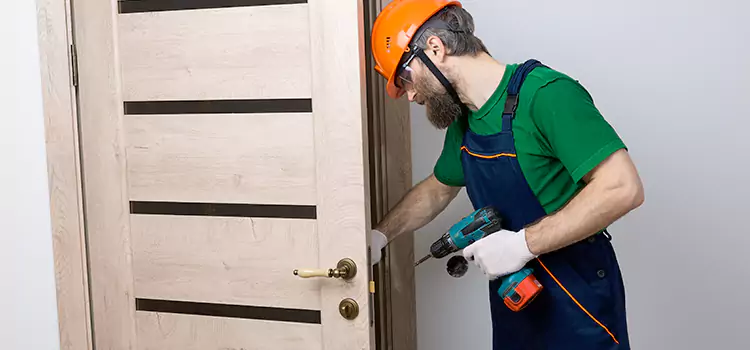 Replace Internal Door Handle with Lock Banning