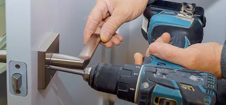 Security Door Lock Installation Banning